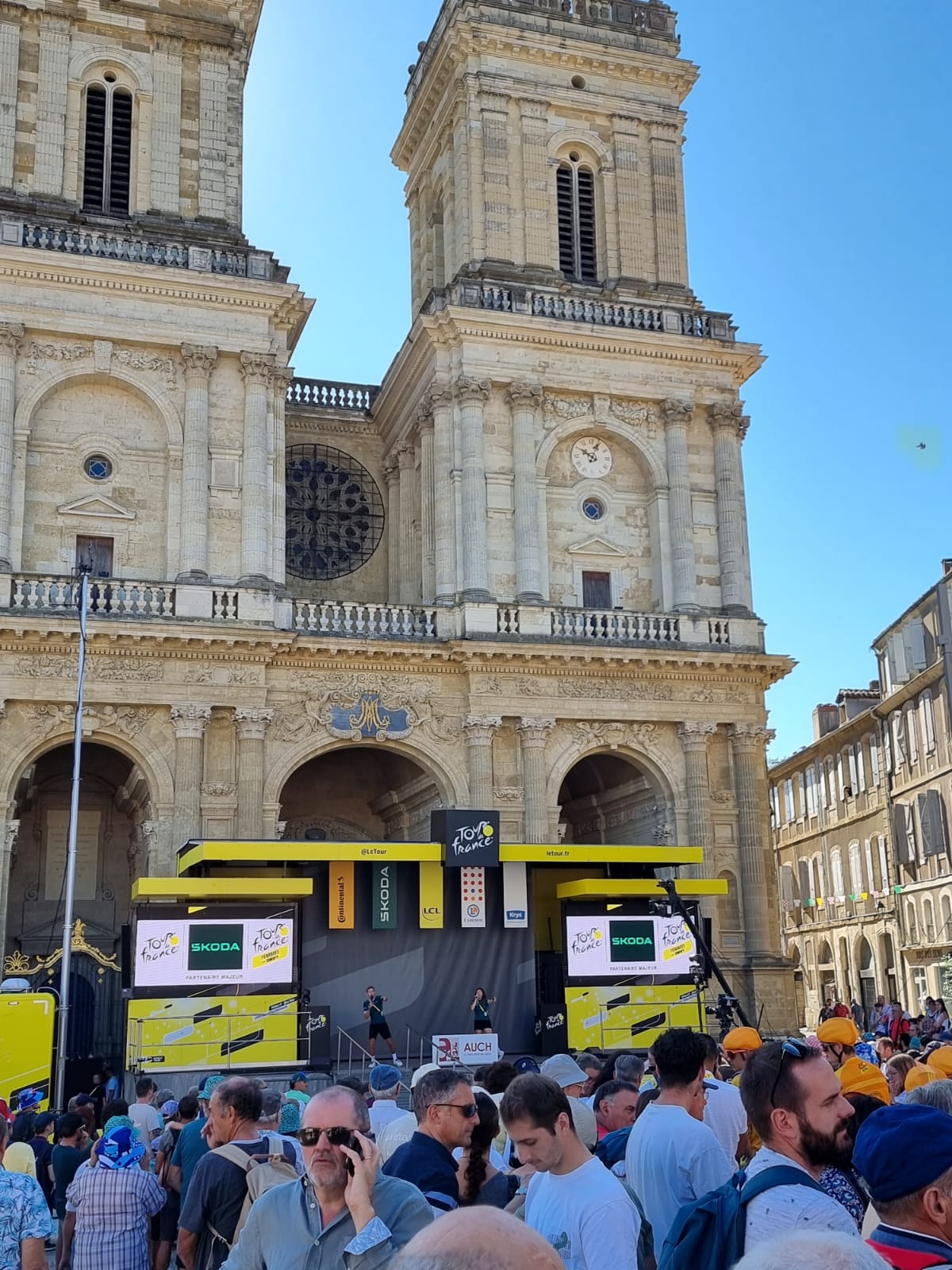 Banane géante publicitaire