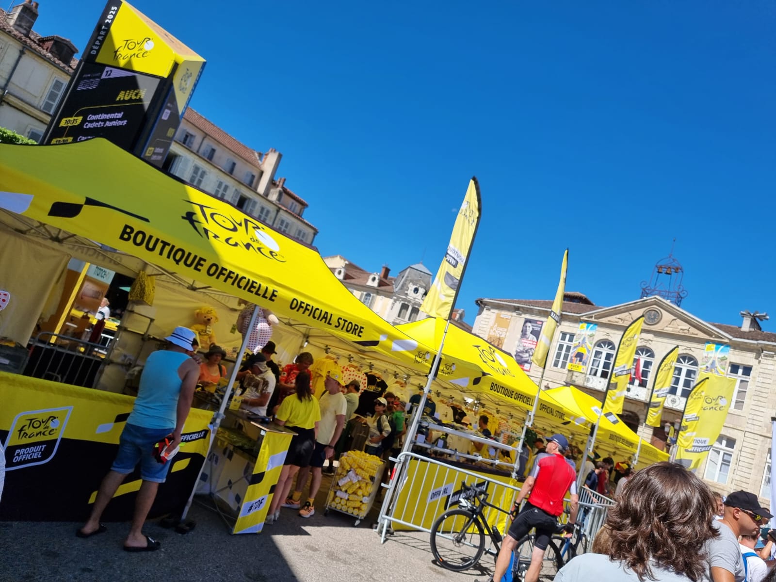 Banane géante publicitaire